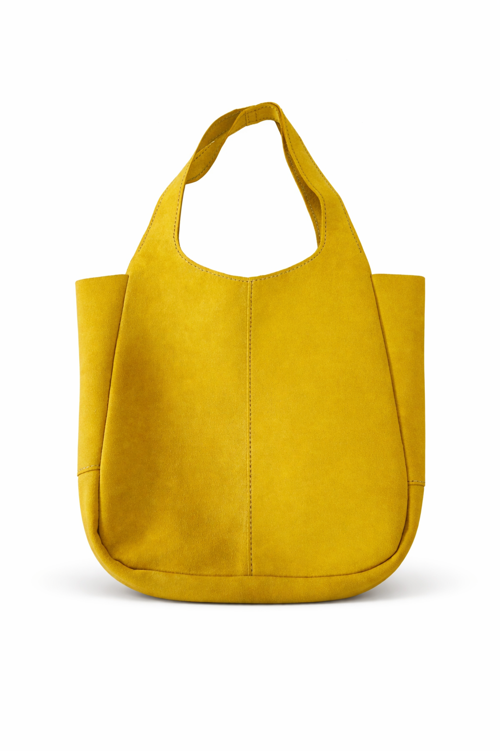 Hakiki Deri Kadın Süet Omuz Çantası - 23017