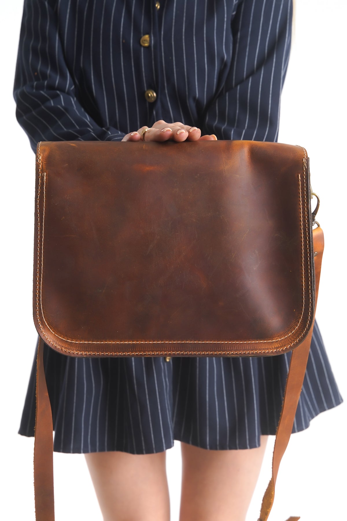 Hakiki Deri Kadın Çanta - 40752 / 28x23x7 CM